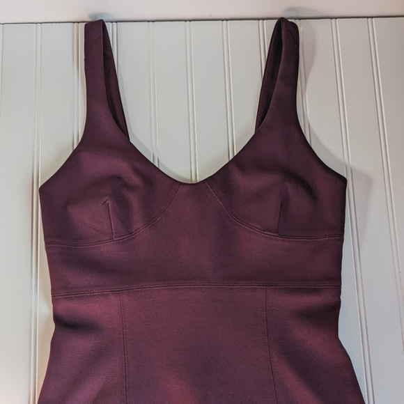 Aritzia Babaton Marsden Purple Corset Bodycon Midi Dress - Picture 11 of 12